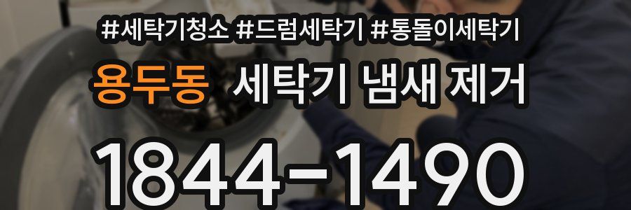 용두동 세탁기 냄새 제거