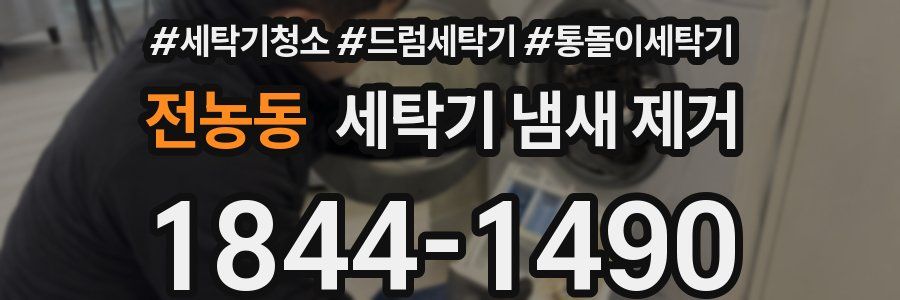 전농동 세탁기 냄새 제거