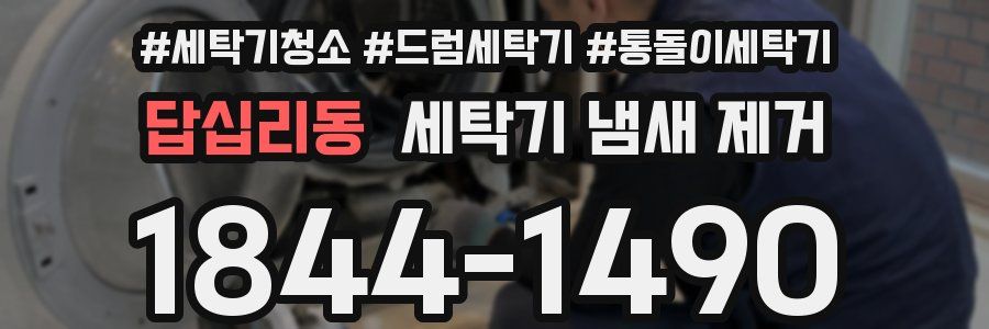 답십리동 세탁기 냄새 제거