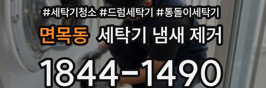 면목동 세탁기 냄새 제거