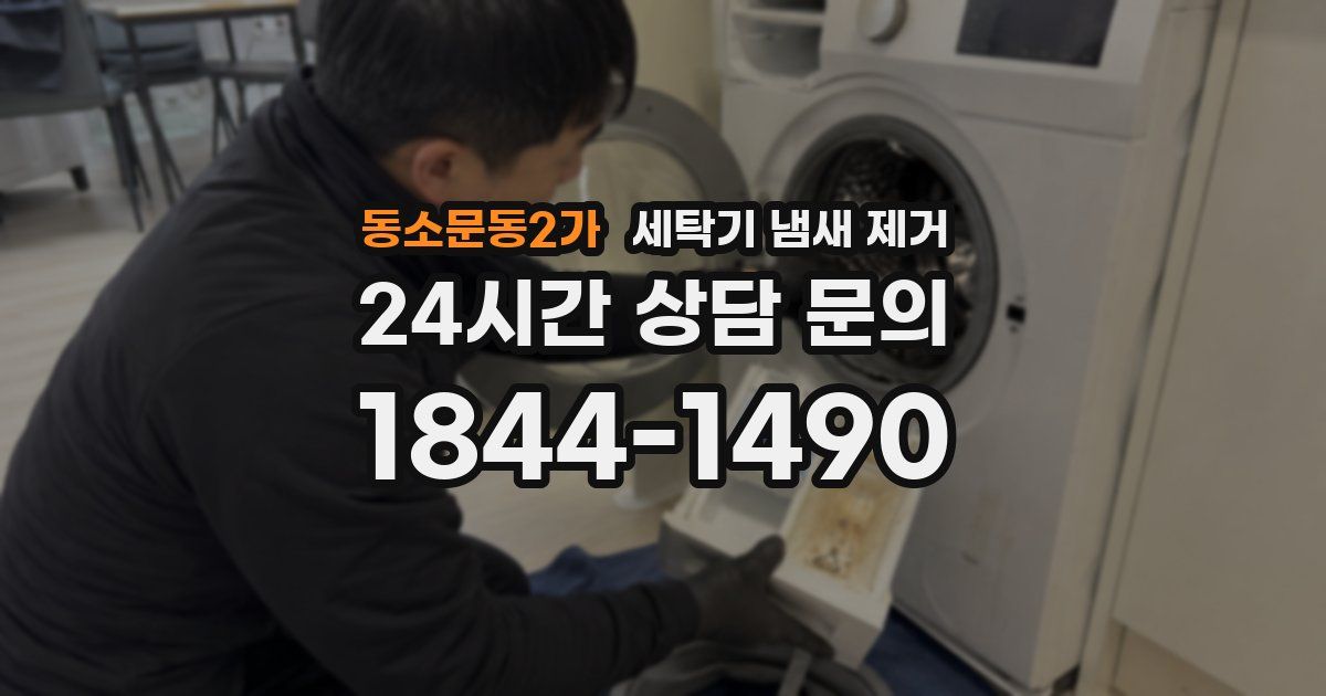동소문동2가 세탁기 냄새 제거