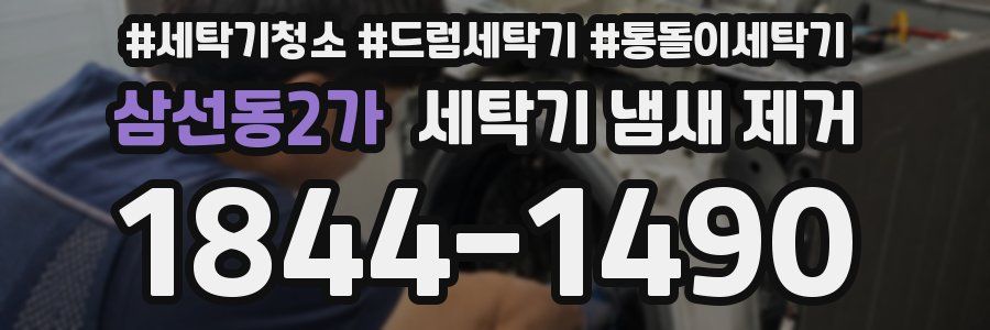 삼선동2가 세탁기 냄새 제거