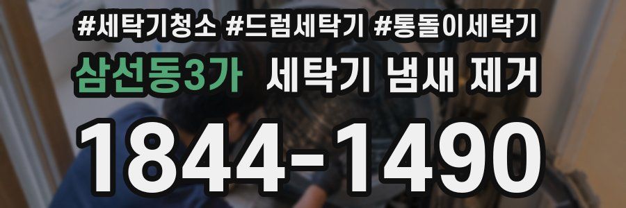 삼선동3가 세탁기 냄새 제거
