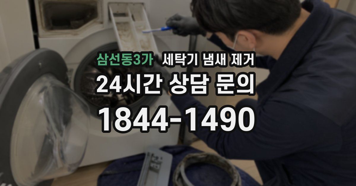 삼선동3가 세탁기 냄새 제거