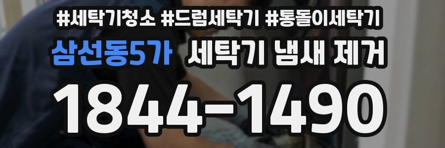 삼선동5가 세탁기 냄새 제거