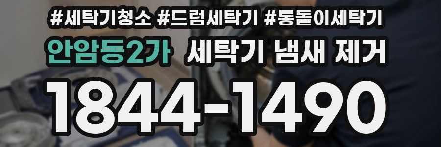 안암동2가 세탁기 냄새 제거