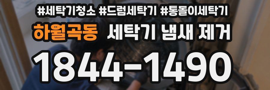 하월곡동 세탁기 냄새 제거