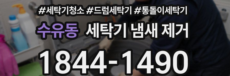 수유동 세탁기 냄새 제거