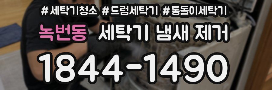 녹번동 세탁기 냄새 제거