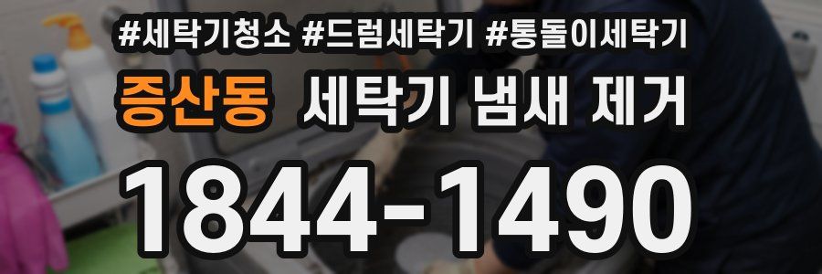 증산동 세탁기 냄새 제거