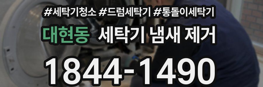대현동 세탁기 냄새 제거