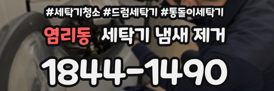 염리동 세탁기 냄새 제거