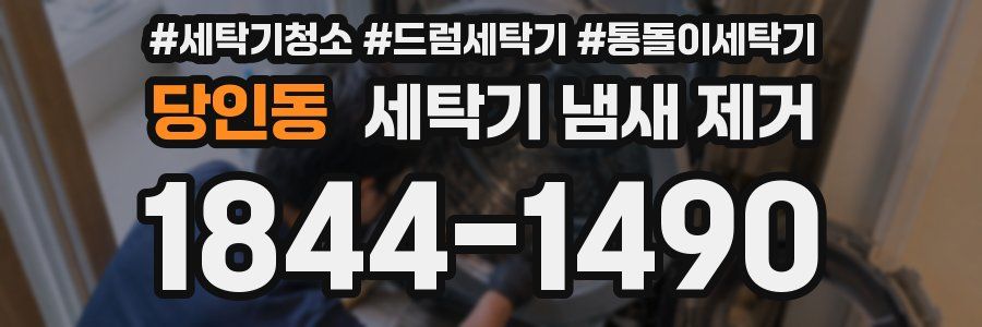 당인동 세탁기 냄새 제거