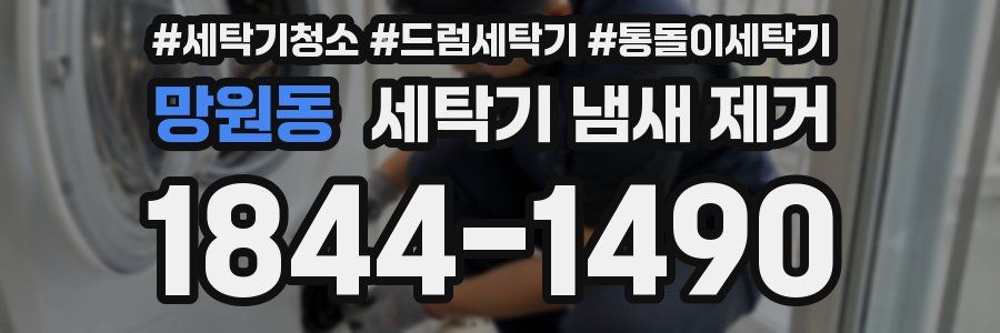 망원동 세탁기 냄새 제거