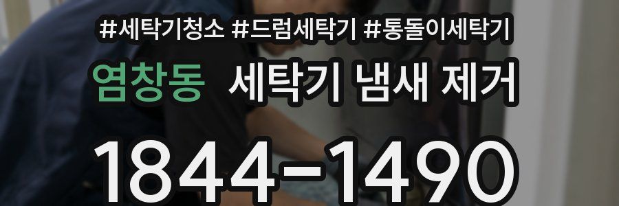 염창동 세탁기 냄새 제거