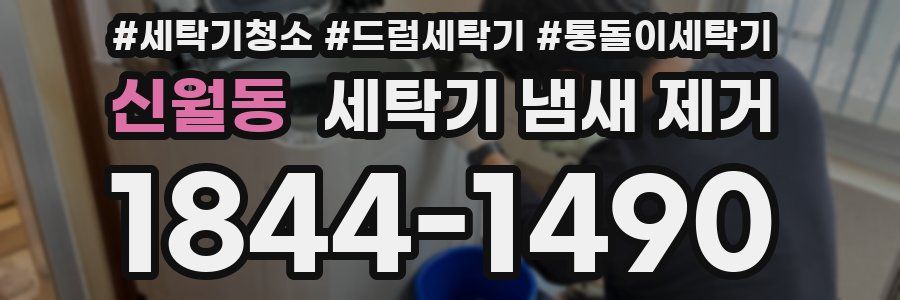 신월동 세탁기 냄새 제거