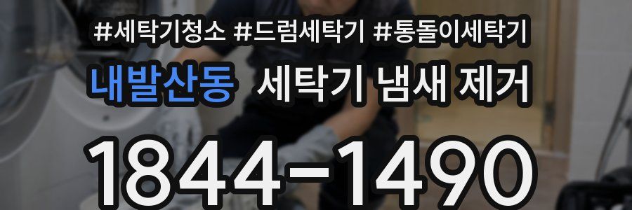 내발산동 세탁기 냄새 제거