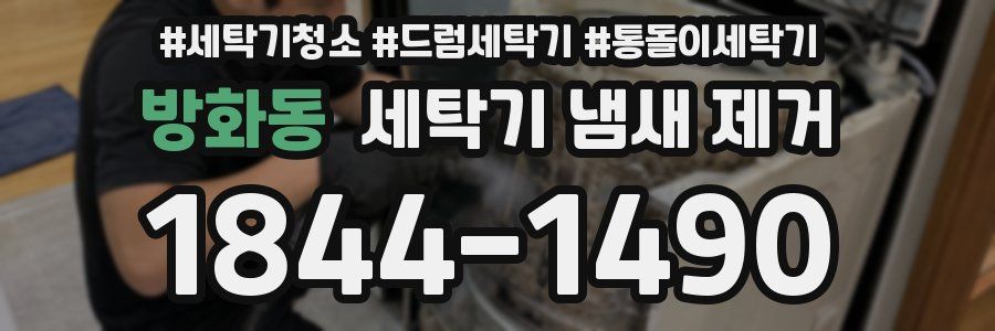 방화동 세탁기 냄새 제거