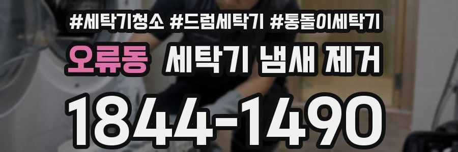 오류동 세탁기 냄새 제거