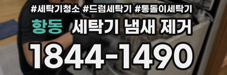 항동 세탁기 냄새 제거