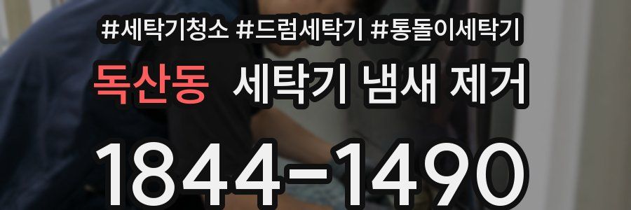 독산동 세탁기 냄새 제거