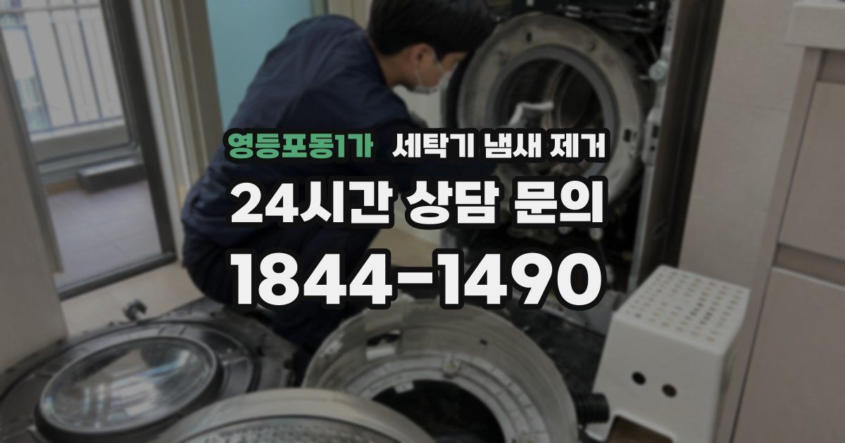 영등포동1가 세탁기 냄새 제거