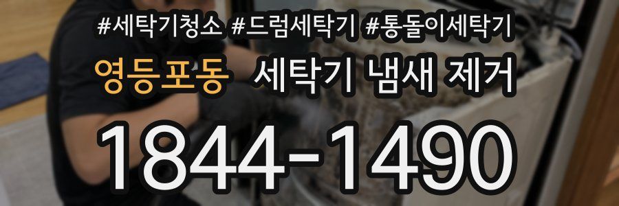 영등포동 세탁기 냄새 제거