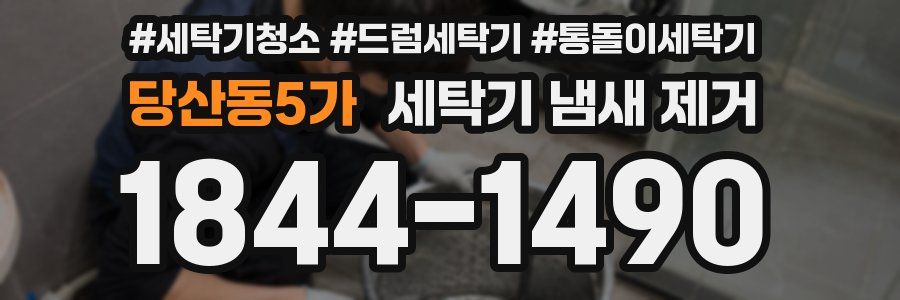 당산동5가 세탁기 냄새 제거