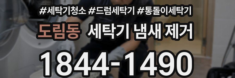도림동 세탁기 냄새 제거