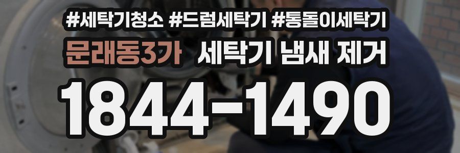 문래동3가 세탁기 냄새 제거