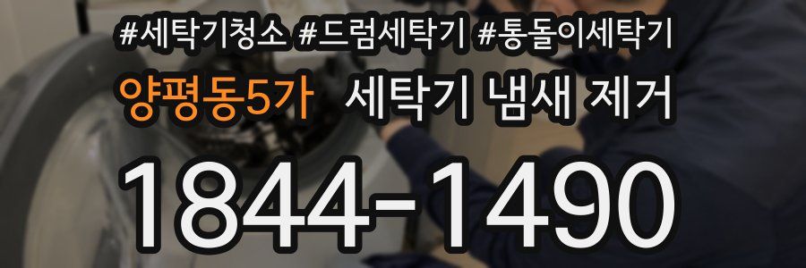양평동5가 세탁기 냄새 제거