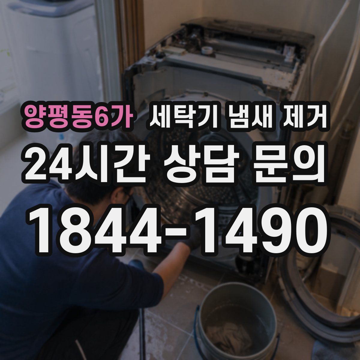 양평동6가 세탁기 냄새 제거