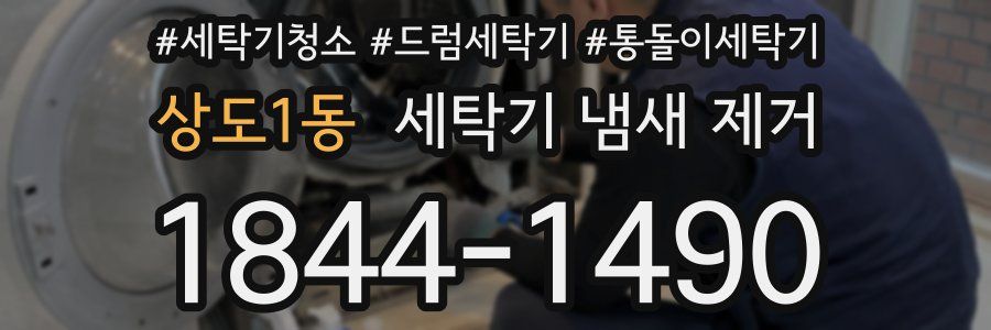 상도1동 세탁기 냄새 제거