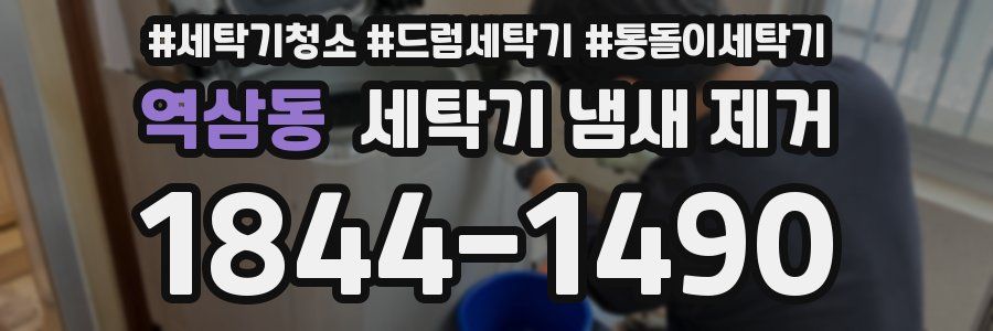 역삼동 세탁기 냄새 제거