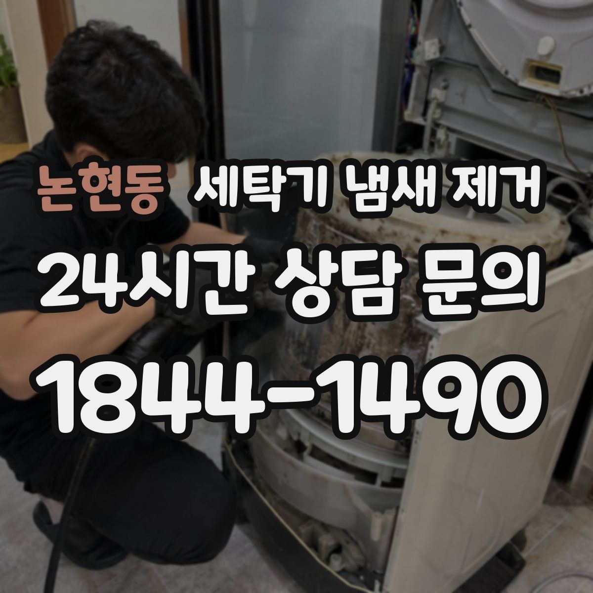 논현동 세탁기 냄새 제거