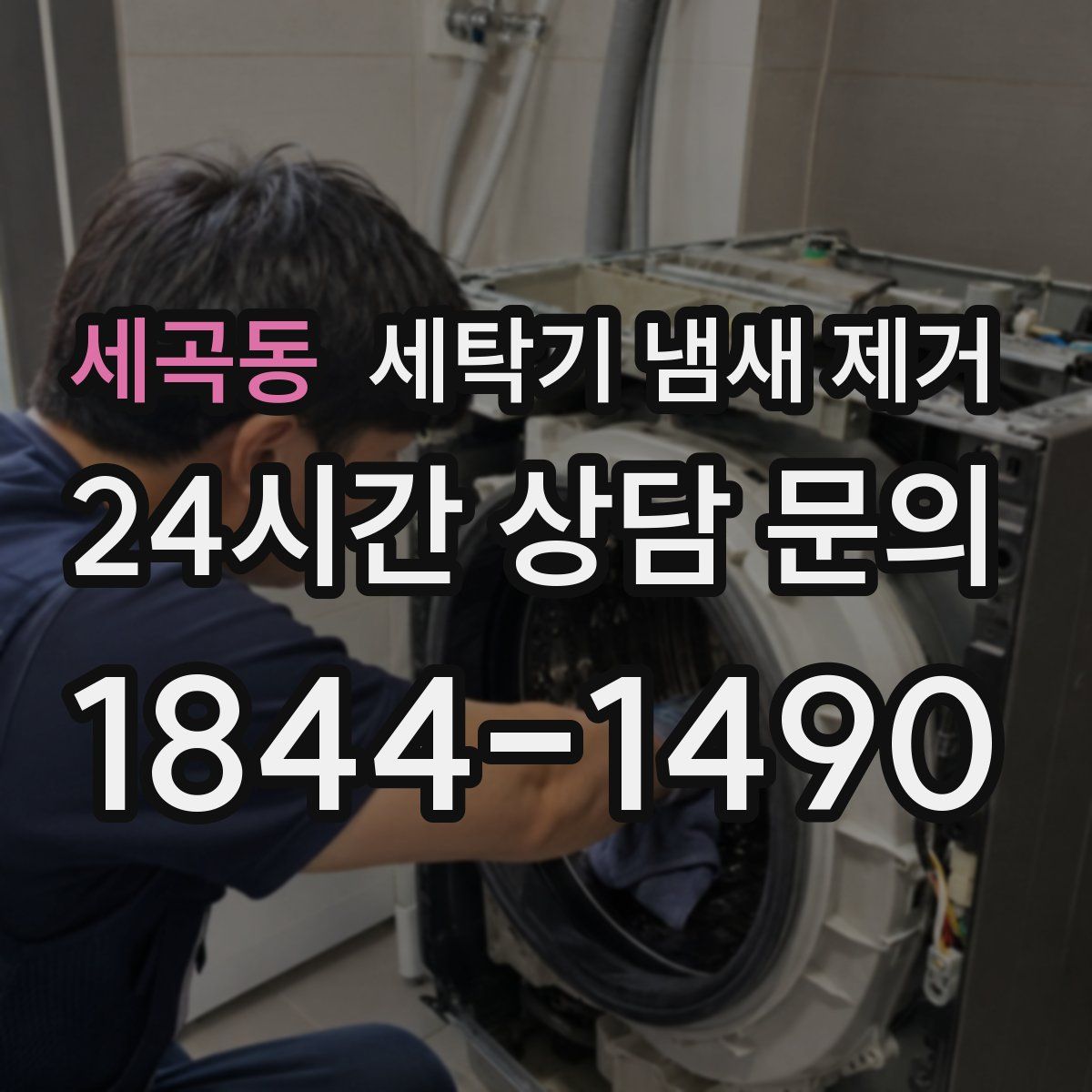세곡동 세탁기 냄새 제거