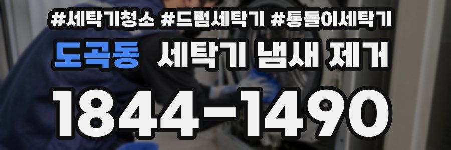 도곡동 세탁기 냄새 제거
