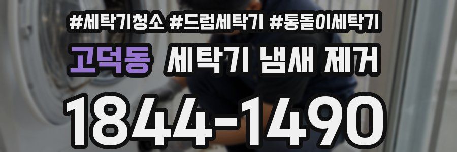고덕동 세탁기 냄새 제거