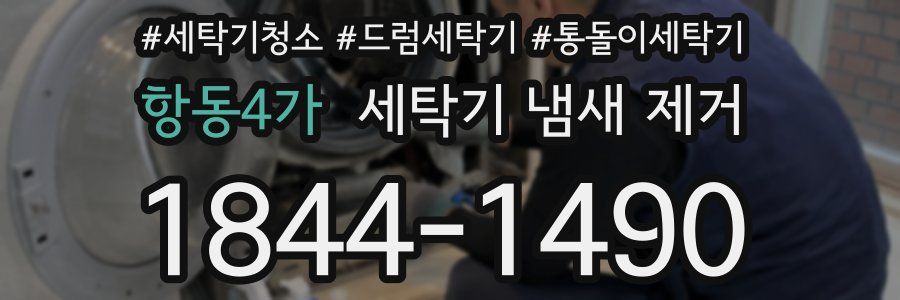 항동4가 세탁기 냄새 제거