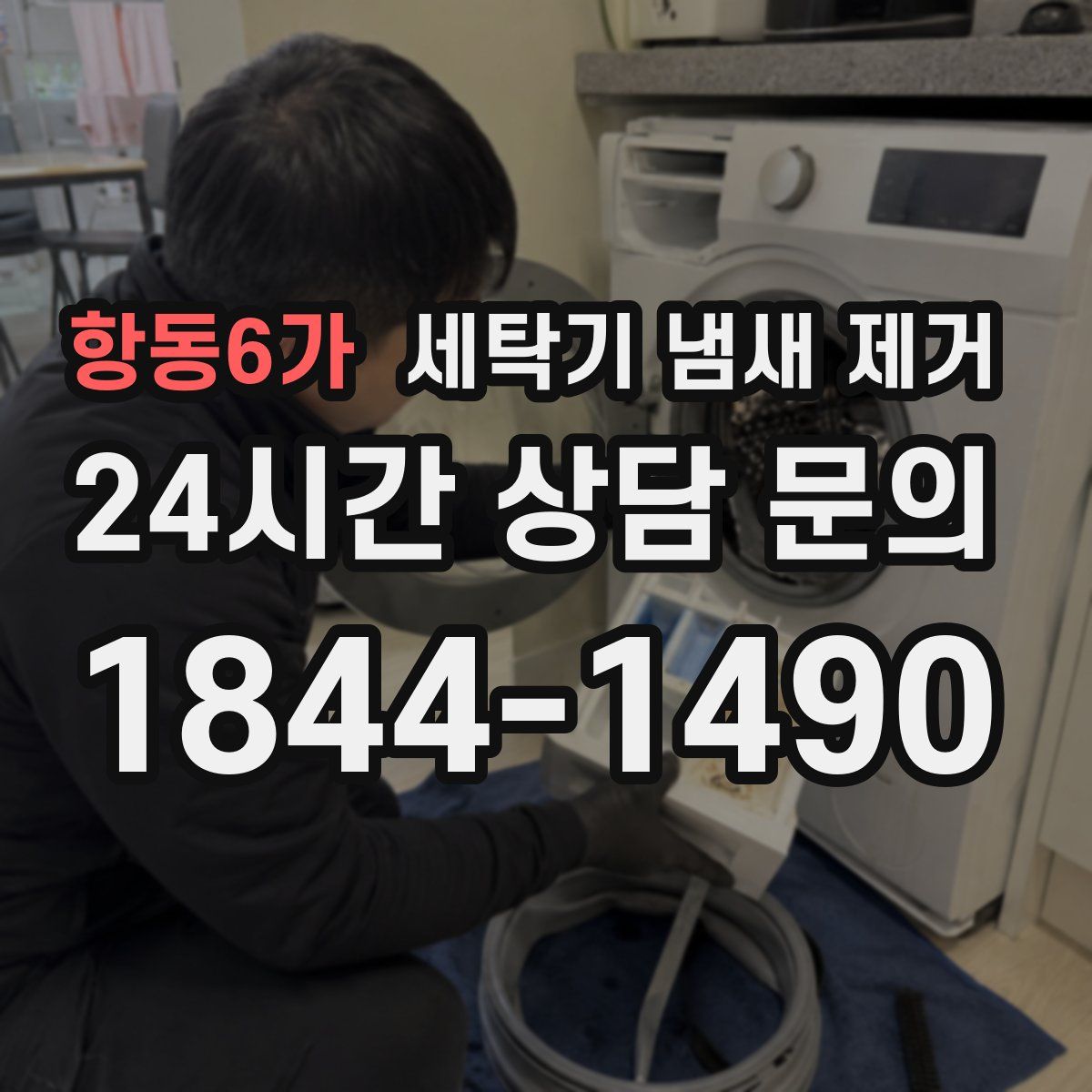 항동6가 세탁기 냄새 제거