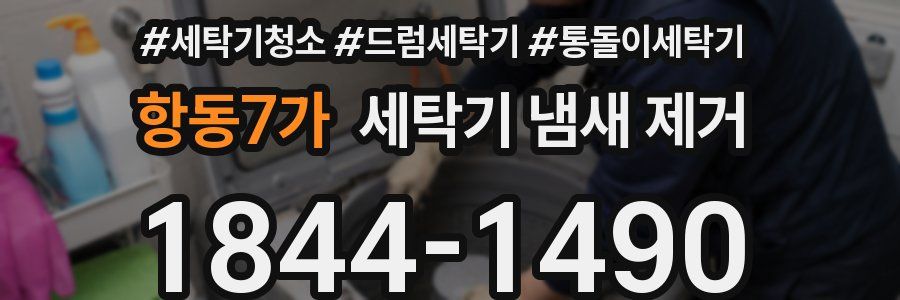 항동7가 세탁기 냄새 제거