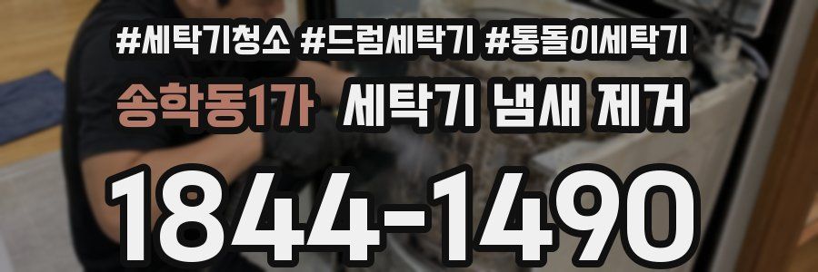 송학동1가 세탁기 냄새 제거
