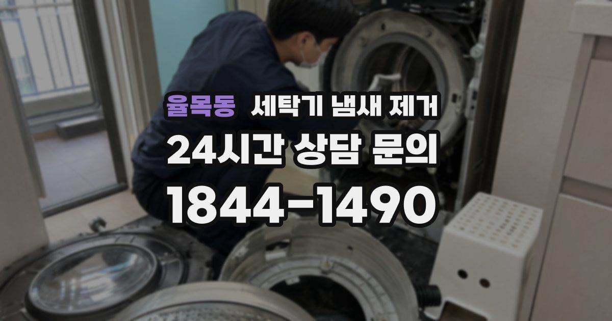 율목동 세탁기 냄새 제거