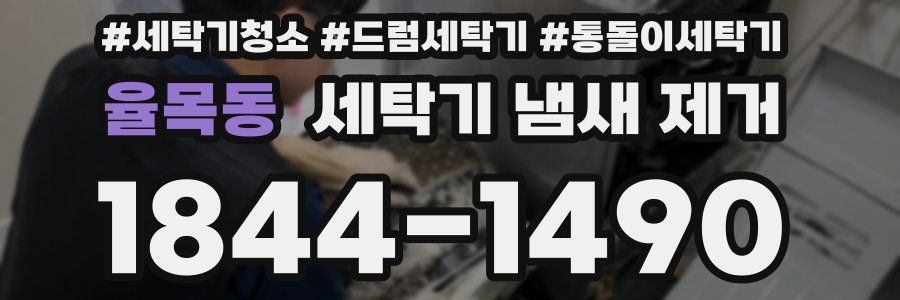 율목동 세탁기 냄새 제거