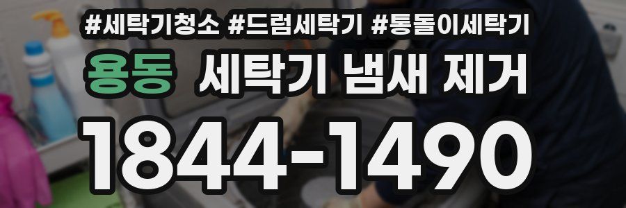 용동 세탁기 냄새 제거