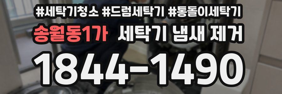 송월동1가 세탁기 냄새 제거