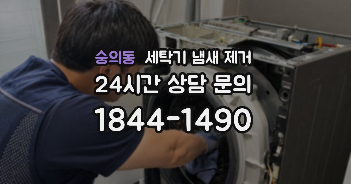 숭의동 세탁기 냄새 제거