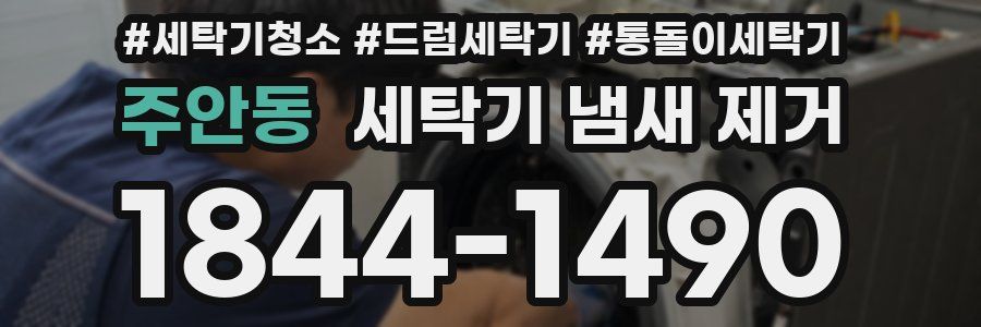 주안동 세탁기 냄새 제거