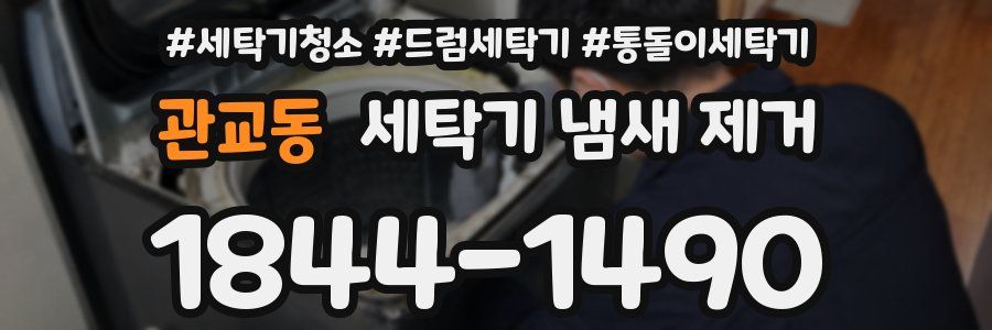 관교동 세탁기 냄새 제거