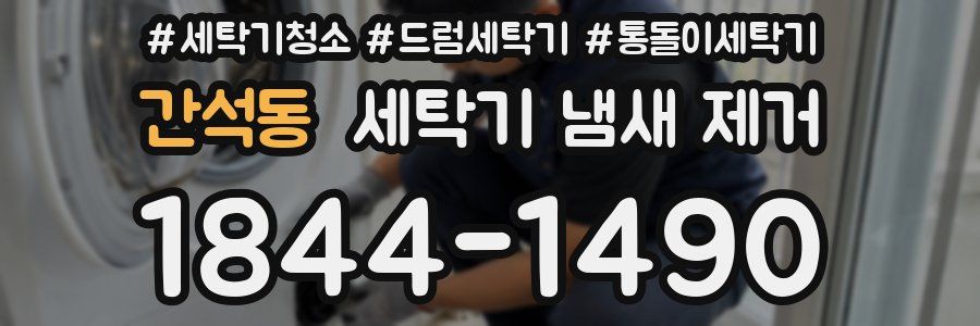 간석동 세탁기 냄새 제거